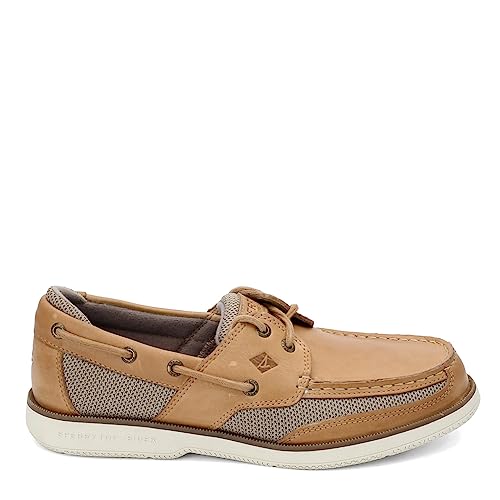 Sperry Men's, Surveyor 2-Eye Boat Shoe Linen 8 W2
