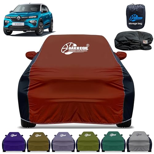 Image of Car Cover for Renault Kwid All-Weather & Scratch Protection with Mirror & Antenna Pockets | Washable Fabric | Custom Fit | Premium Multicolor | We Send Any One Color from Showing Image