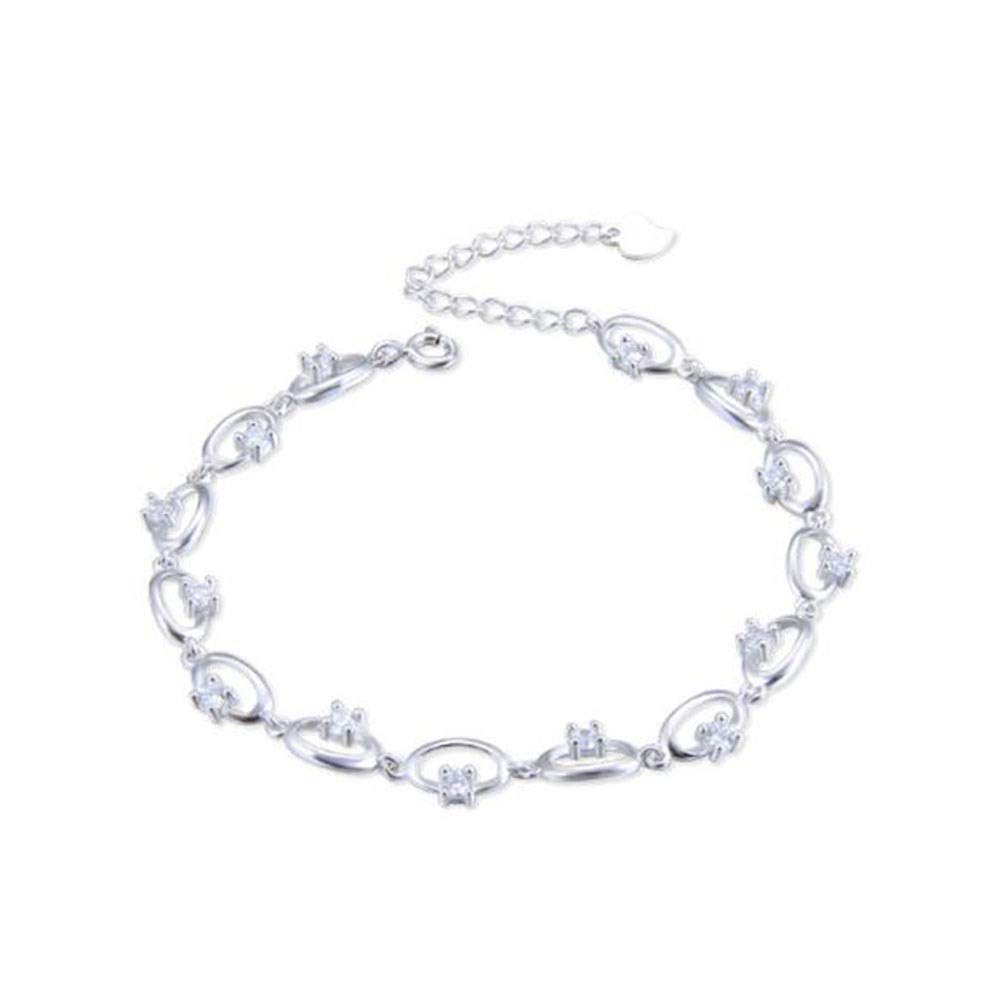 Bijoux à la main cadeau copine idéal en argent S925 et zircon frais