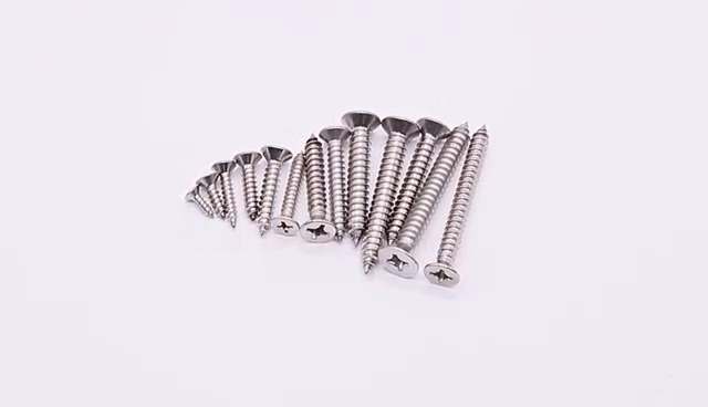 100x Phillips Blechschrauben Flachkopf – #8 X 3/4 Zoll – 316 Edelstahl – Von Fastenere