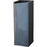 Amazon｜信楽焼 傘立て ブラックスパイラル傘立 幅21x直径21x高さ57cm