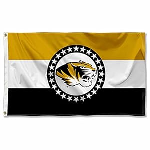 Missouri Tigers State of Missouri Flag