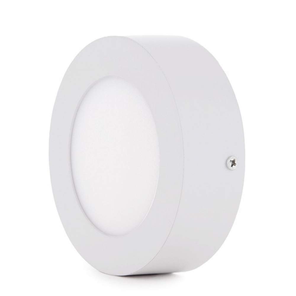 Plafón LED 6W 600Lm 6000ºK Circular 40.000H [GR-MZMD01-6W-CW] | Greenice
