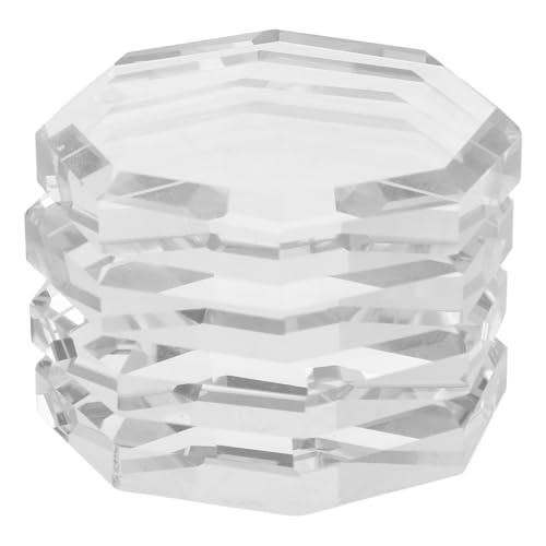 Poids en verre pour couture AKOOSY lot de 8 pièces octogonaux pour découpe de tissu