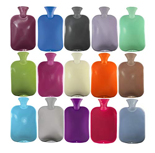 Bouillotte à côte simple 2l pour réchauffer vos nuits fraîches et apaiser le corps
