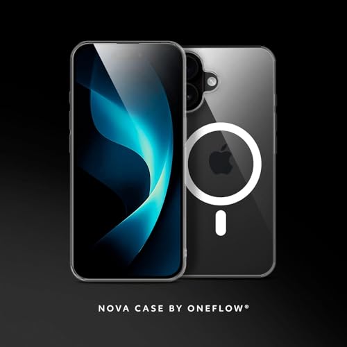 Coque iPhone 16 MagSafe ONEFLOW Nova transparente avec protection camera intégrée