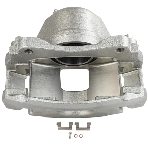 Image of 18B4638A Front Left Disc Brake Caliper Assembly w /Bracket