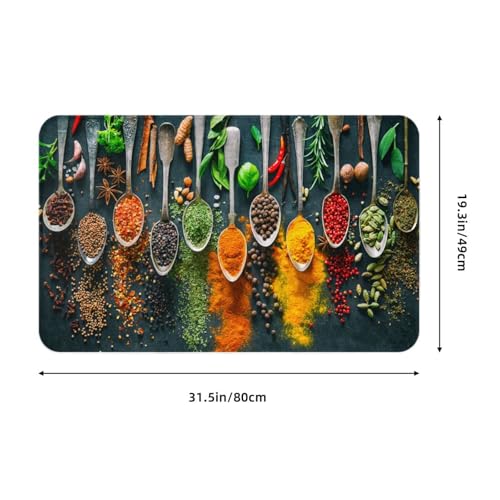 Tapete antideslizante lavable 20x31.5in blanco miniatura 3