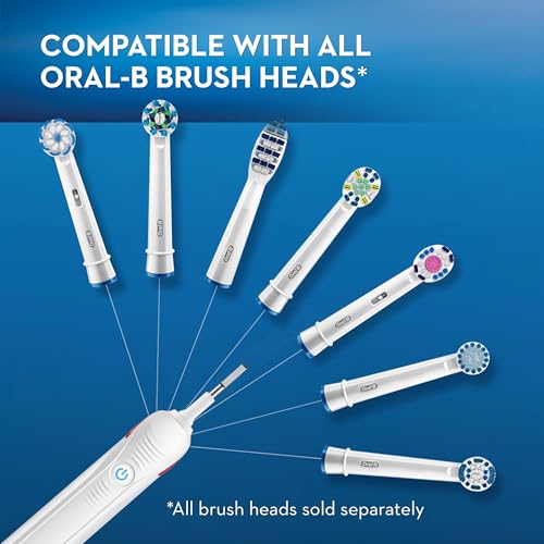 Image of Oral-B Pro Limited Electric Toothbrush with (2) Brush Heads, Rechargeable, White