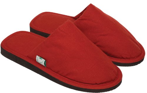 Preisvergleich Produktbild Spinnrad Zimt-Hausschuhe Baumwolle rot 37-38