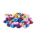 Produktbild ESHOO 100 Pack Elastische Haarbänder Krawatten Seil Tiny Gummiband Pferdeschwanz Inhaber Stirnband Zubehör