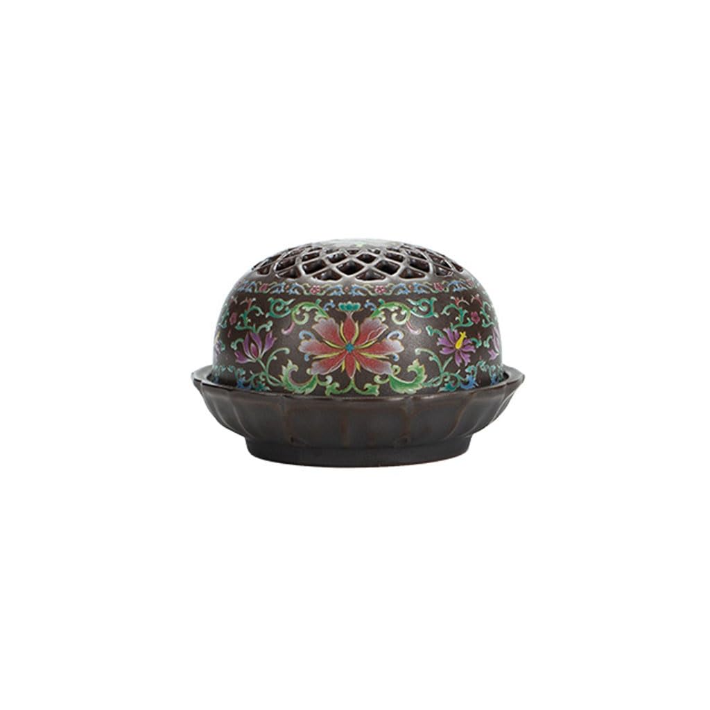Incense Holder Base Ceramic Plate Incense Burner Antique Ornaments Household Indoor Furnace Creative Aromatherapy For Buddhist Tea Ceremony