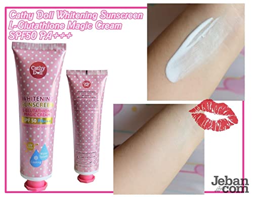 Cathy Doll CATHY Doll L-Glutathione Magic Cream Spf 50 Whitening Sunscreen 138Ml thumb #2