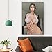 Sophie Mudd Sexy Big Boobs Hot Bikini Canvas Painting Wall Art Poster for Bedroom Living Room Office Decor 12x18inch(30x45cm) Unframe-style