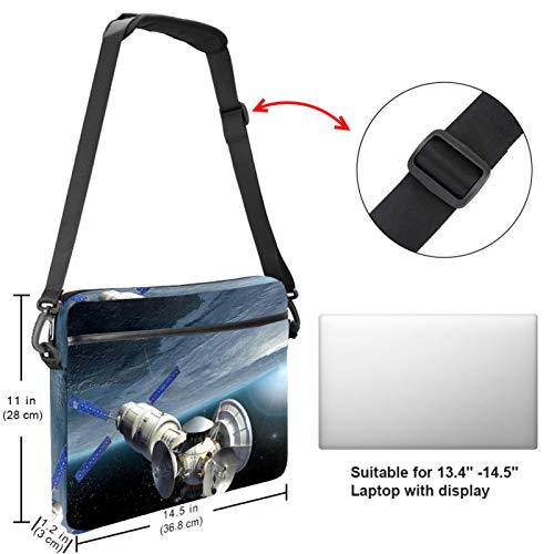 Sacoche à bandoulière Universe Space pour ordinateur portable 13 à 14 pouces - 5