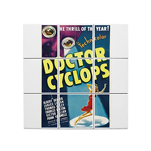 Carreaux Céramique Décoratif Docteur Cyclops Poster Cinéma Vintage Neuf Pièces Émaillées 45,6cm