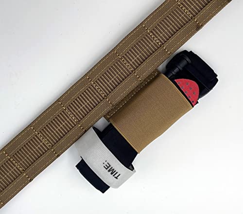 Dotacty Elastic Tourniquet Holder Tq Holster With Hook & Loop Tourniquet Strap Storage With Retention Loop For Tactical Vest Chest Rig Duty Belt Competition Belt Cb #TOP3