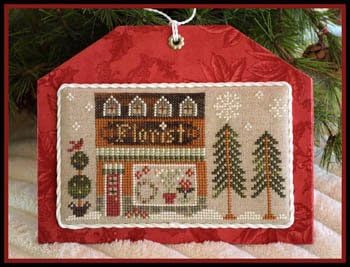 Hometown Holiday-Florist Cross Stitch Chart LHNPC-90