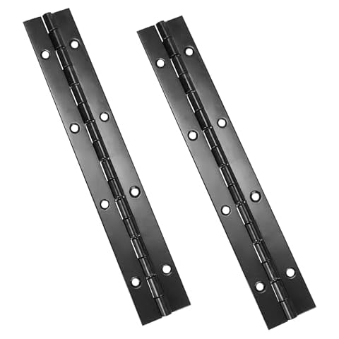 Qrity Stainless Steel Piano Hinges, 200mm Cover
