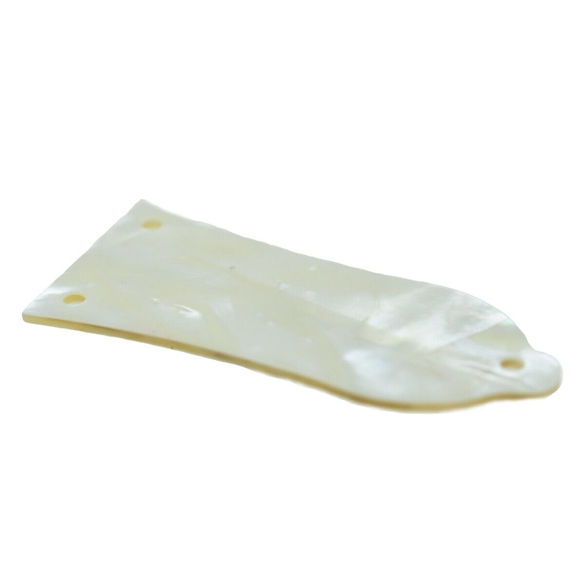 Pure White Pearl Guitar Truss Rod Cover 3 Hole Fits Les Paul