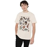 The Witcher T Shirt Unisexe Monster Tattoo Flash, Naturel, M