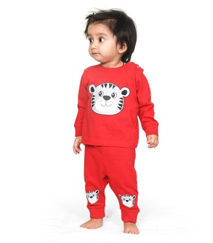 Image of Real Basics Cotton Clothing Sets for Baby Boys & girls - Unisex Clothing sets Full Sleeve T-shirt & Pant