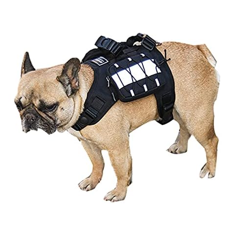 MANBOZIXi Mochila reflectante para mascotas con arnés ajustable Cover