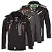 Produktbild Geographical Norway Herren Softshell Jacke mit urbandreamz Beanie - TN Schwarz -M