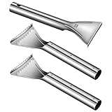 Removedor avanzado de escamas de pescado con diseño ranurado 304 construcción de acero antioxidante para uso prolongado en la cocina, removedor de escamas de trucha de salmón