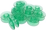 25 Green bobbins In Box for Viking Husqvarna sewing machines Plastic 4131825-45
