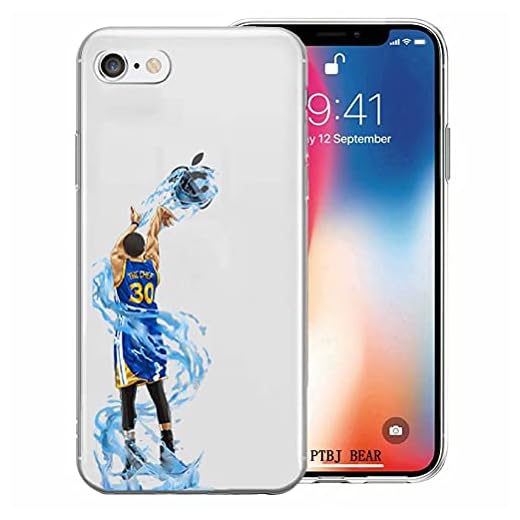 BAI JING Coque pour iPhone 7/8, Coque en TPU Ultra-Transparente et Anti-Rayures [LZX20190552]