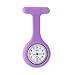 Produktbild Krankenschwester Arzt Medical Staff Brosche Tasche Hängende Uhr Gesundheitswesen Tasche Hängende Uhr Reine Farbe Silikon Student Watch (17 Farben)