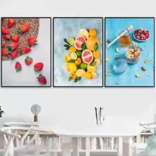 Affiches de cuisine esthétiques grand format pour créer une ambiance bistrot au salon