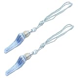 Pompons artisanaux : un décor de pompons délicat et décoratif pour les bordures de coussins, rideaux, cantonnières, jetés et objets d'artisanat, accessoires de rideaux