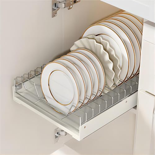 ZHOHO TANT Pull Out Cabinet Organizer Fixed with Adhesive Nano
