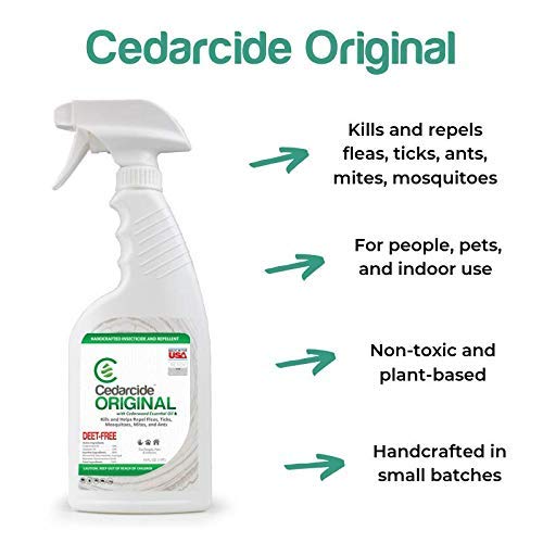 Cedarcide Original (Gallon) Cedar Oil Insect Repellent Formerly Known as  Best Yet Insect Spray Kills and Repels Mosquitoes Ticks Fleas Mites Ants  and ...