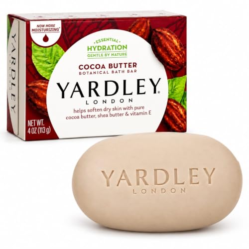 Yardley London Nourishing Bath Soap Bar Cocoa...
