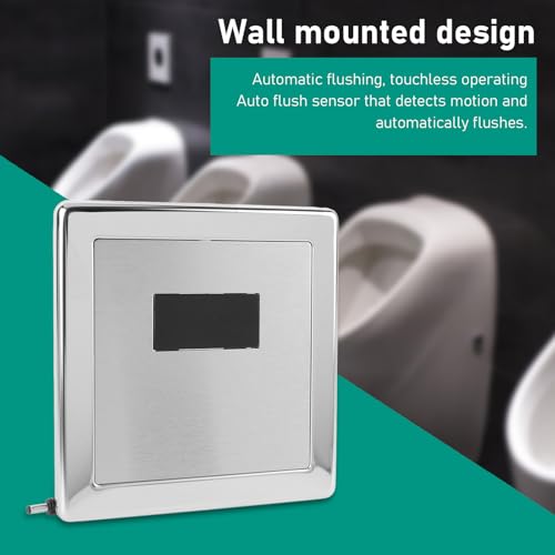 Urinario con sensor automático para baños públicos y oficinas modernas 5