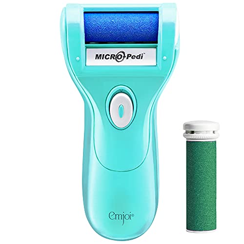 Emjoi Micro-Pedi Callus Remover w/Bonus Replacement Rollers (Turquoise)