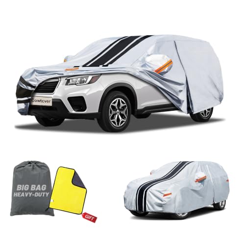 Image of Car Cover Custom Fit for Subaru Forester,Mazda CX-5 /CX5, Waterproof All Weather for Automobiles Full Exterior Cover Rain Sun Snow UV Protector.