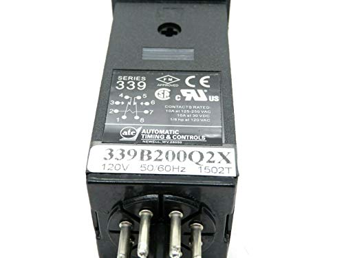 image for ATC 339B-200-Q-2-X Plug-in Adjustable TDR, 6 Dial-Selected Ranges, 120