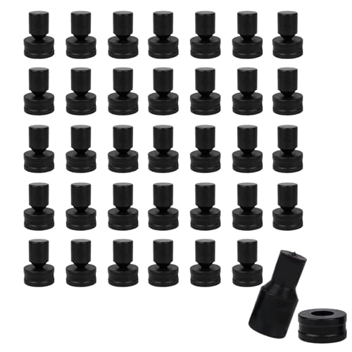 34 Piece Hydraulic Punching Round Die for CH-70 Hydraulic Punching Machine，Metal Stamping Sheet Metal Working Tools Durable Replacement Dies (34pcs)