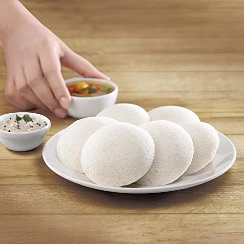 Image of Gits Instant Rice Idli Breakfast Mix, Pure Veg, Authentic South Indian Breakfast Recipe, 800g (Pack of 4 X 200g Each)