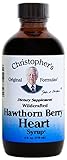 Christopher's Original Formulas Hawthorn Berry Heart Syrup, 4 oz, Hawthorn Berry Herbal Syrup