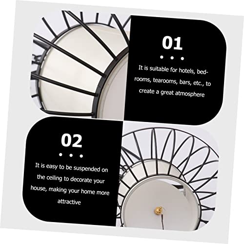 Osaladi 1Pc Creative Chandelier Led Ceiling Light Mini Pendant Lights Antique Decor Hanging Pendant Lighting Chinese Chandelier Lanterns Decorative Restaurant Light Unique Ceiling Light #TOP2