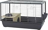 ▪ Gris ; Gris Zolux Cage pour Cochon d\'Inde/Lapin Neolife Connect 80 cm