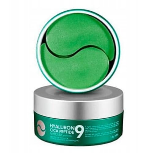 Parche para ojos de Hyaluron Peptide9 Ampolla de 1,6 g x 60 piezas | Parche hidratante para ojos Cica Peptide, antiarrugas, antienvejecimiento | Cuidado de la piel coreano, para todo tipo de Game