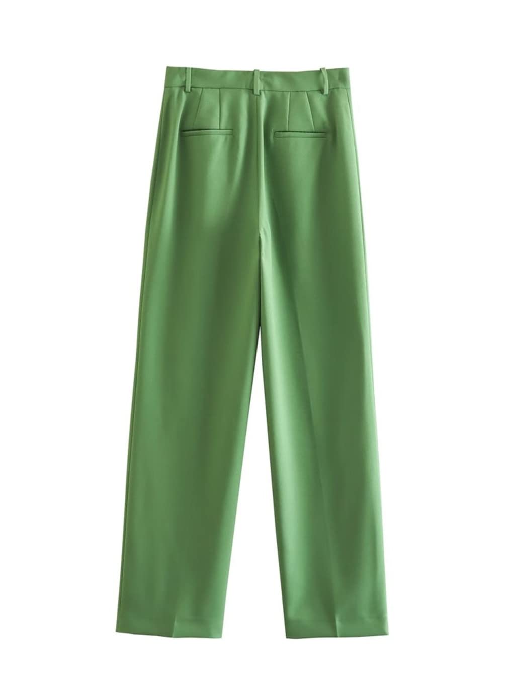 Dninmim Blazer da ufficio a maniche lunghe con bottone singolo da donna, con pantaloni dritti