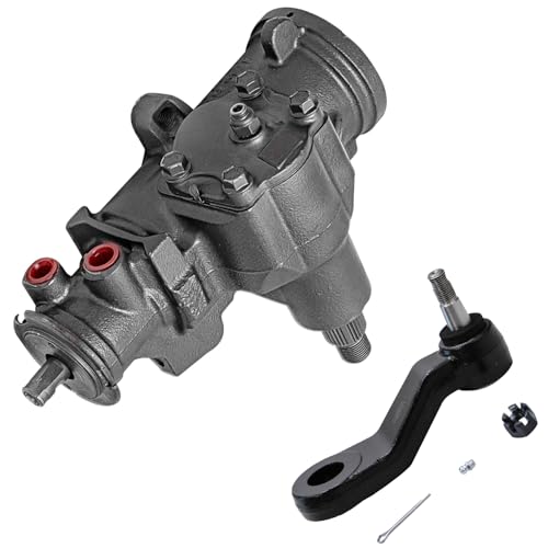Detroit Axle - Gear Box Front Pitman Arm for 2001-2010 Chevrolet Silverado 2500 HD 3500 HD 2001-2007 Silverado 3500 2000-2004 Silverado 2500 GMC Sierra 2500HD 3500HD Avalanche Suburban Yukon XL 2500