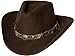 Produktbild STARS & STRIPES EL Dorado Hut  Formbarer Western-Cowboyhut aus Wollfilz mit Concho-Hutband